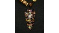 Dichroic Glass Arrowhead Necklace SOLD