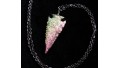 Dichroic Glass Arrowhead Necklace (SOLD)