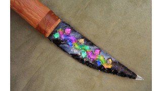 Dichroic Glass Knife 3 SOLD
