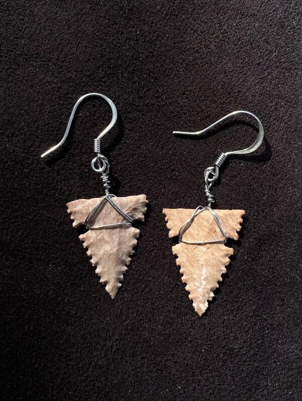 Serrated Arrowhead Earrings (NEW!)