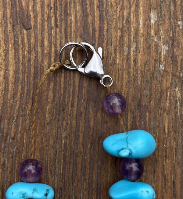Bone and Turquoise Necklace (NEW!) - Image 3