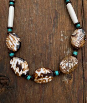 Snakeskin Agate Necklace (NEW!)