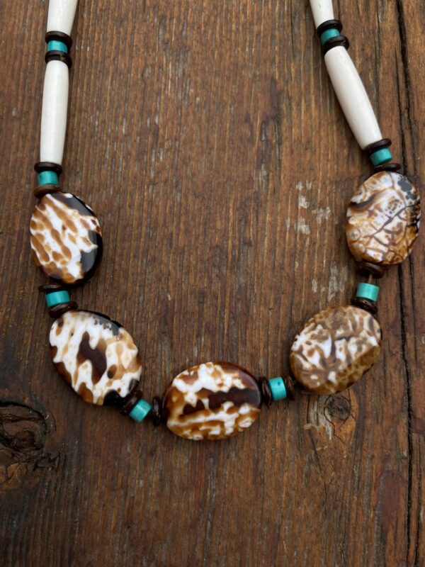 Snakeskin Agate Necklace (NEW!)