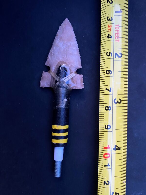 Flint Hunting Arrowhead for Modern Arrows (140 grains) NEW! - Image 2
