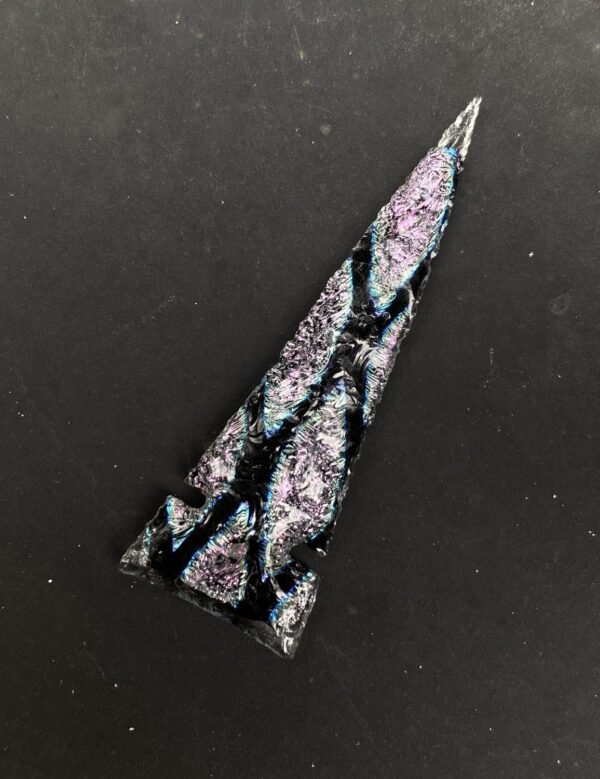 Dichroic Glass Arrowhead (NEW!)