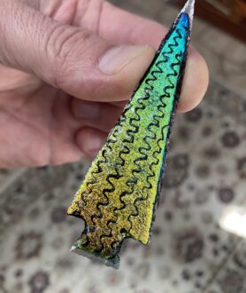Dichroic Glass Spearpoint (NEW!)